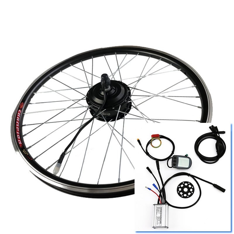 Muslo enero Más Kit motor para bicicleta eléctrica 27.5” rueda trasera tipo cassette