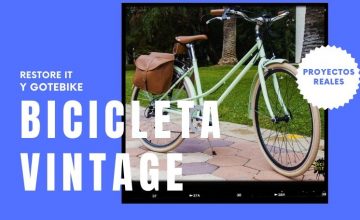 Bicicleta eléctrica de paseo con kit eléctrico GOTEBIKE
