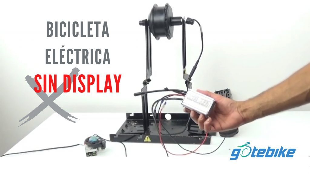 Cómo hacer funcionar una bicicleta eléctrica sin display-GOTEBIKE